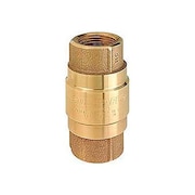 STRATAFLO PRODUCTS INC. 1/2" FNPT Brass Check Valve with Stainless Steel Poppet 400-050